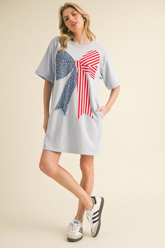 SKY BLUE AMERICAN FLAG DR