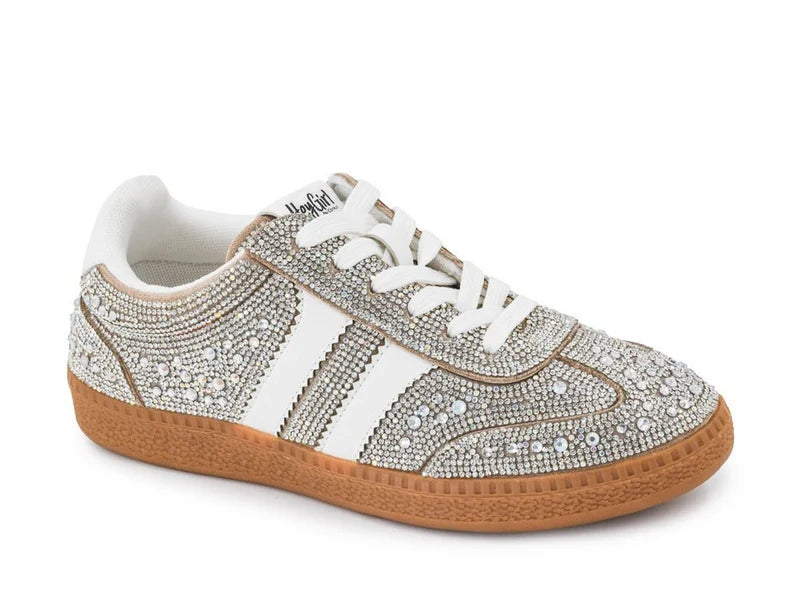 Corkys Heads Up Rhinestone Sneakers