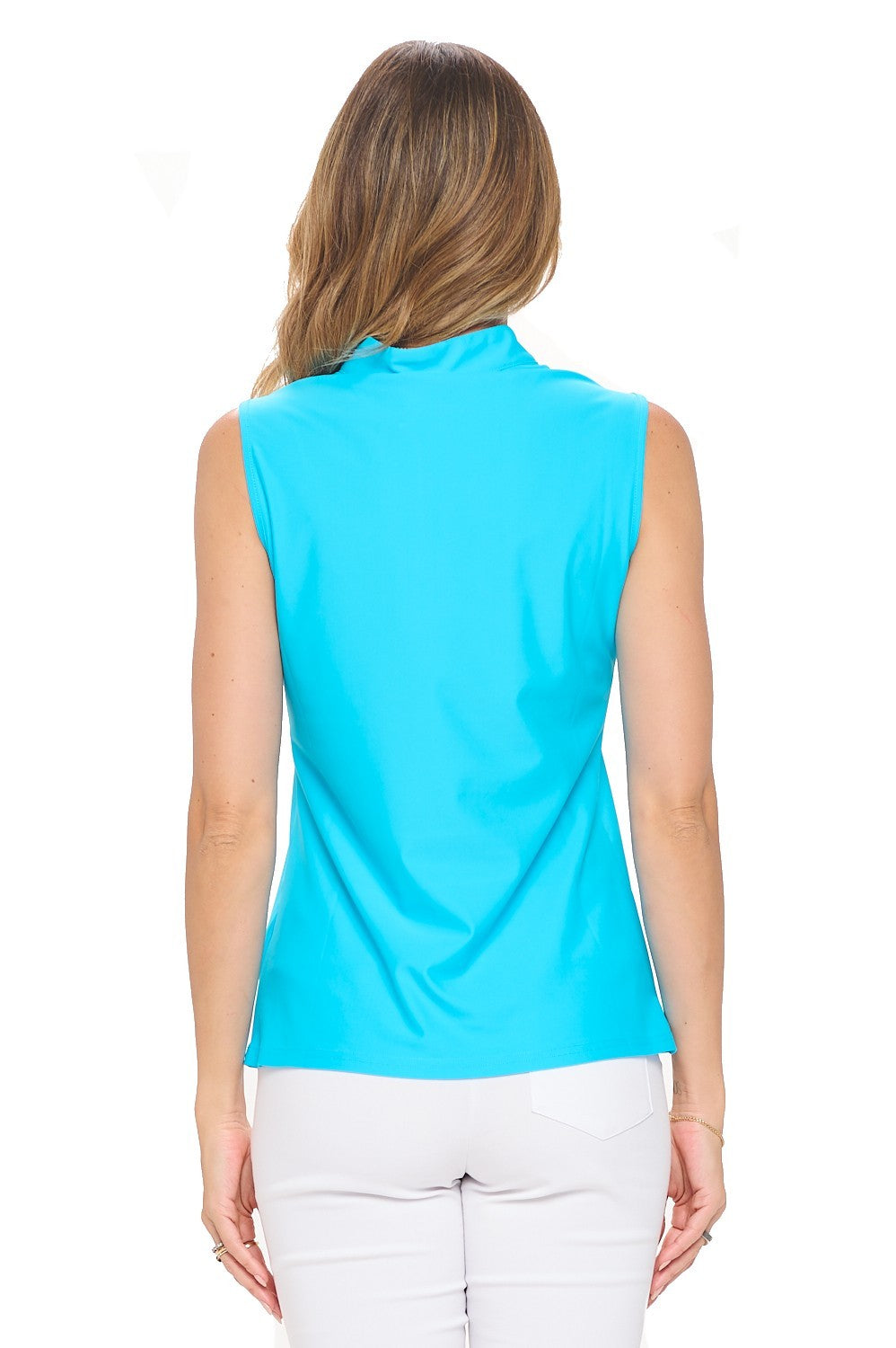 ELAINE SLEEVELESS TOP, BLUE