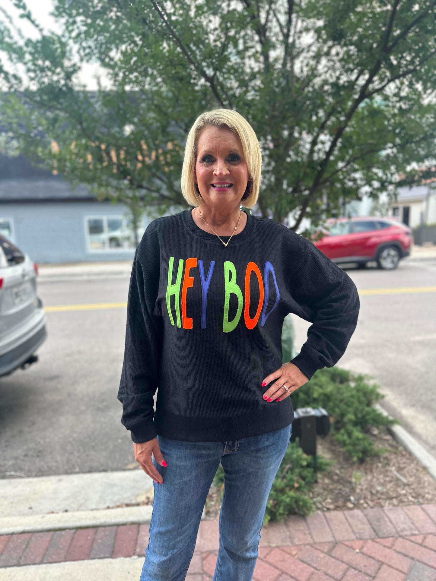 HEY BOO Sweatshirt