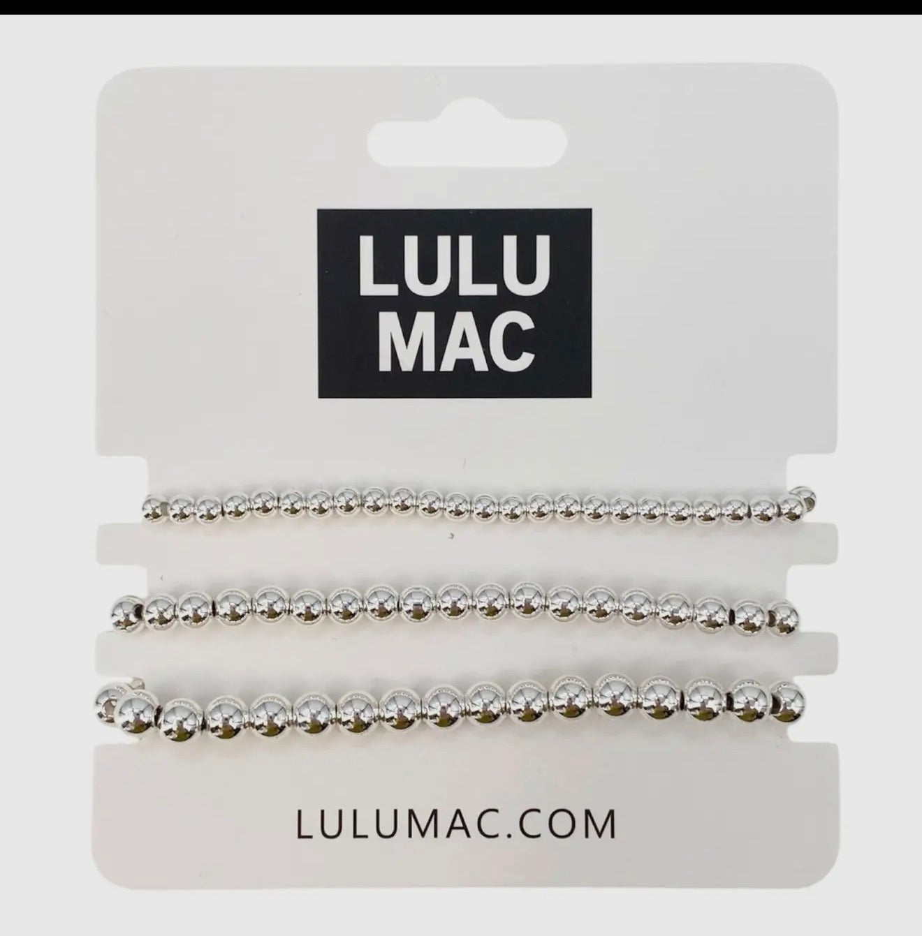 LULU MAC SILVER BRACELET
