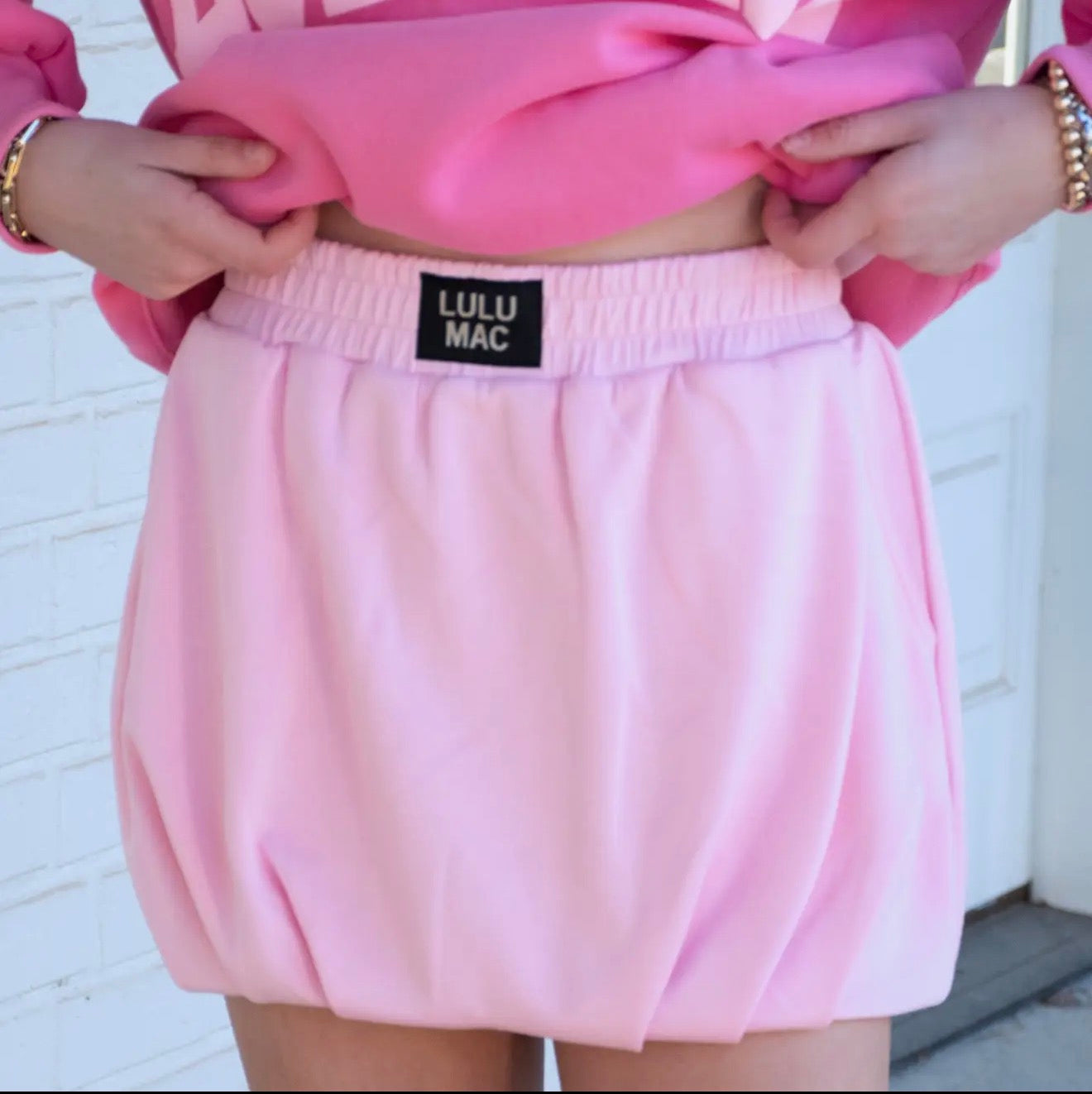 LULU MAC LIGHT PINK SKORT