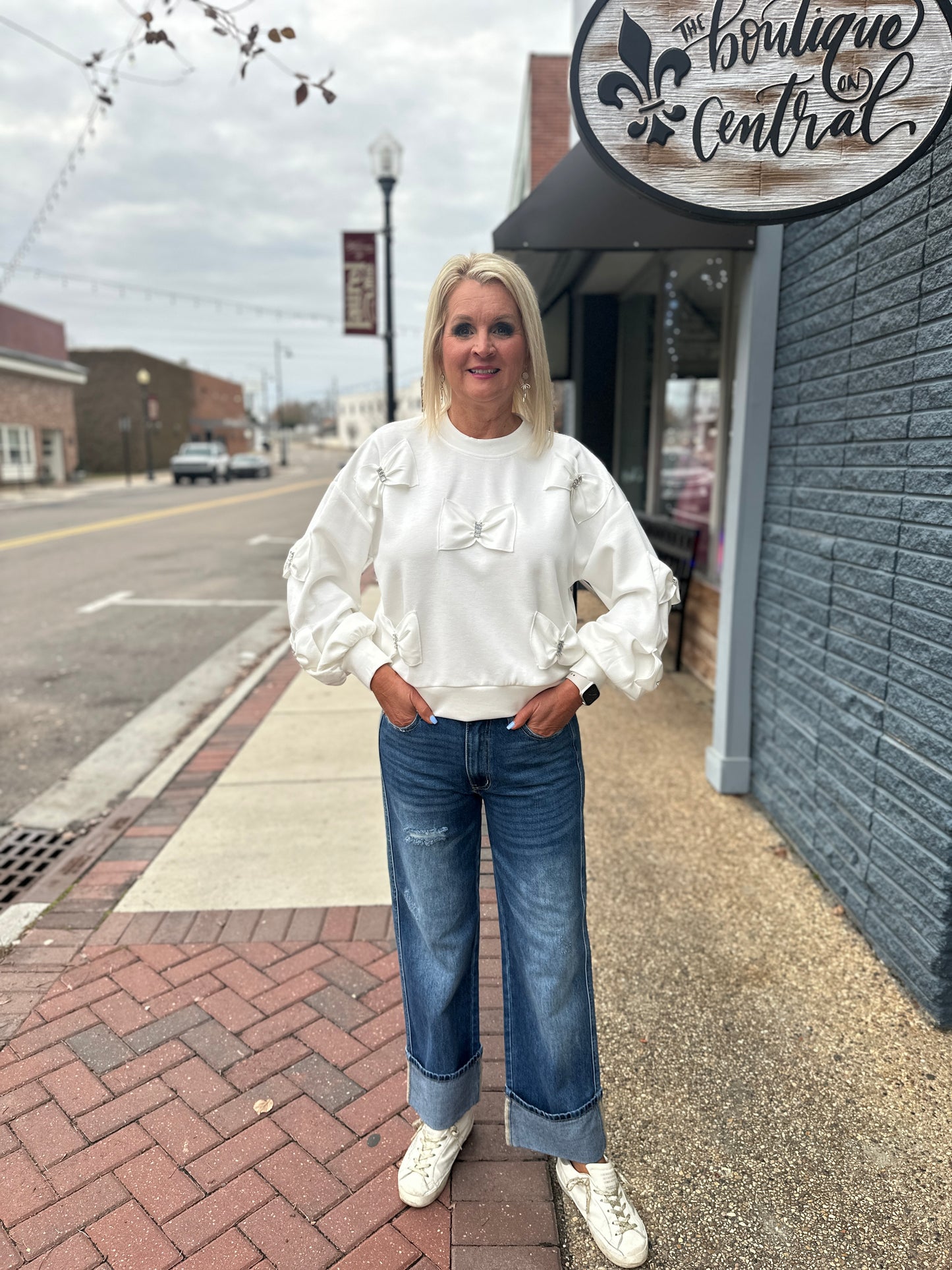 STYLISH BOW TOP