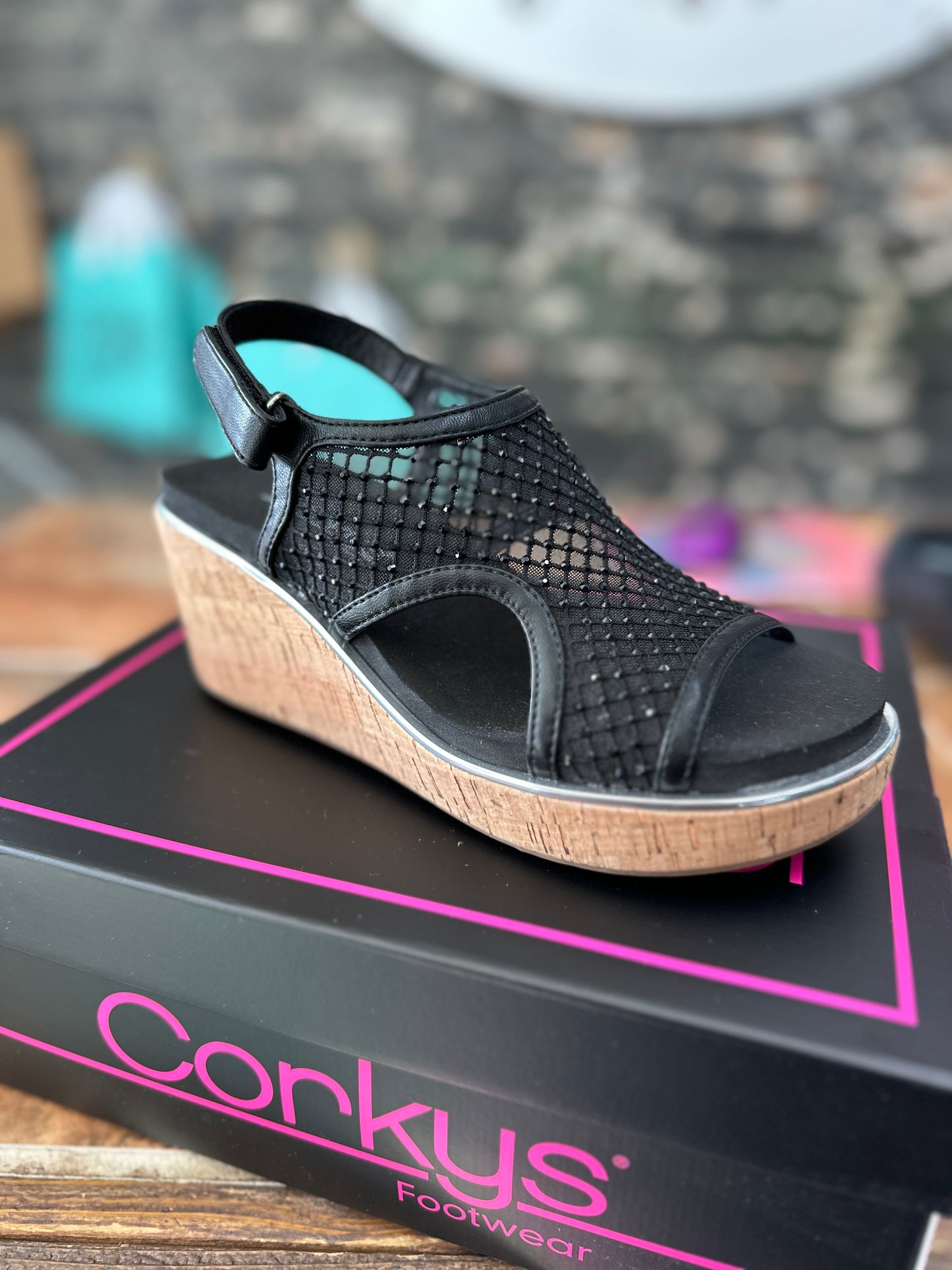 CARLEY BLACK MESH