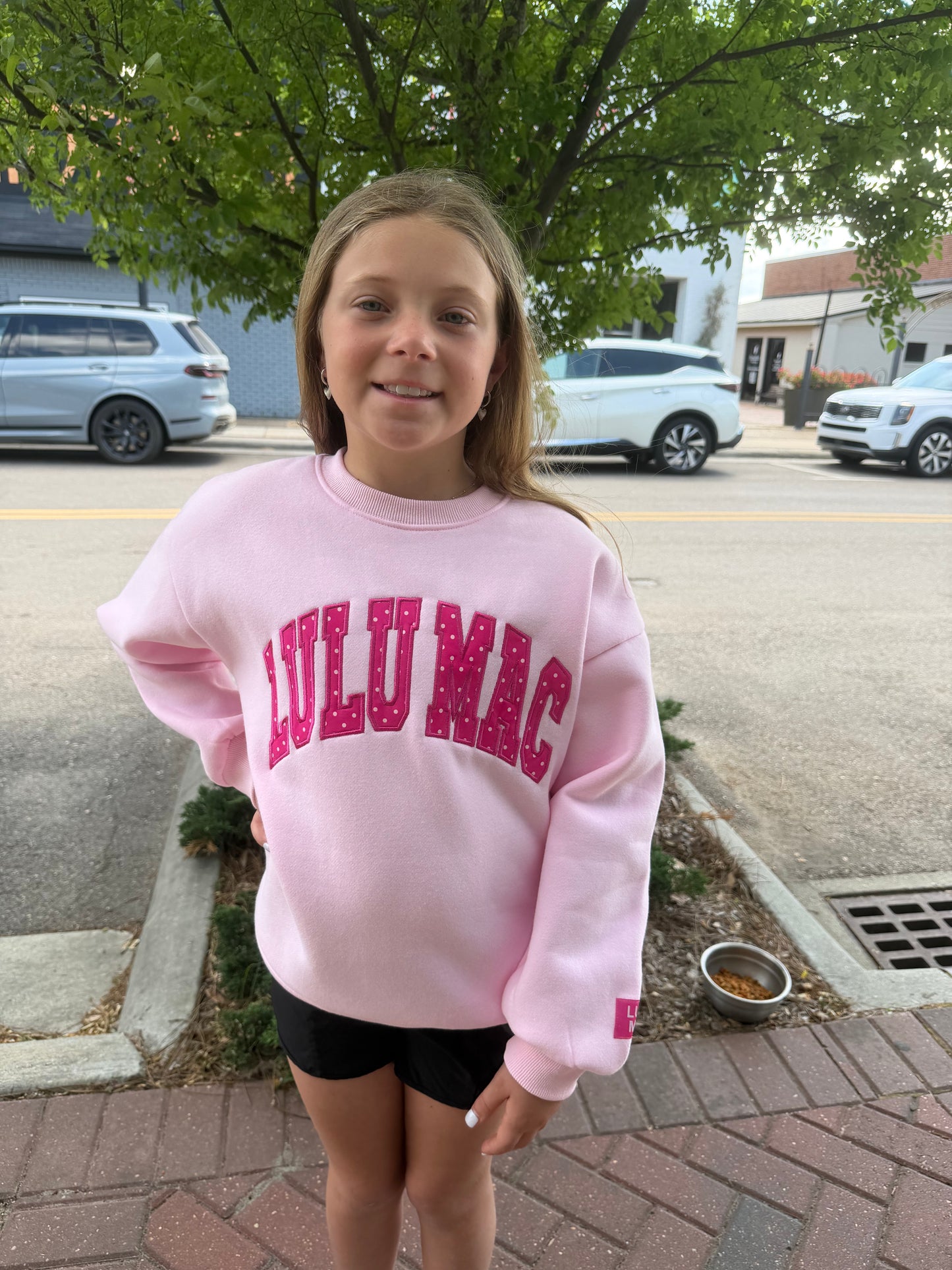 LULU MAC PINK POLKA DOT