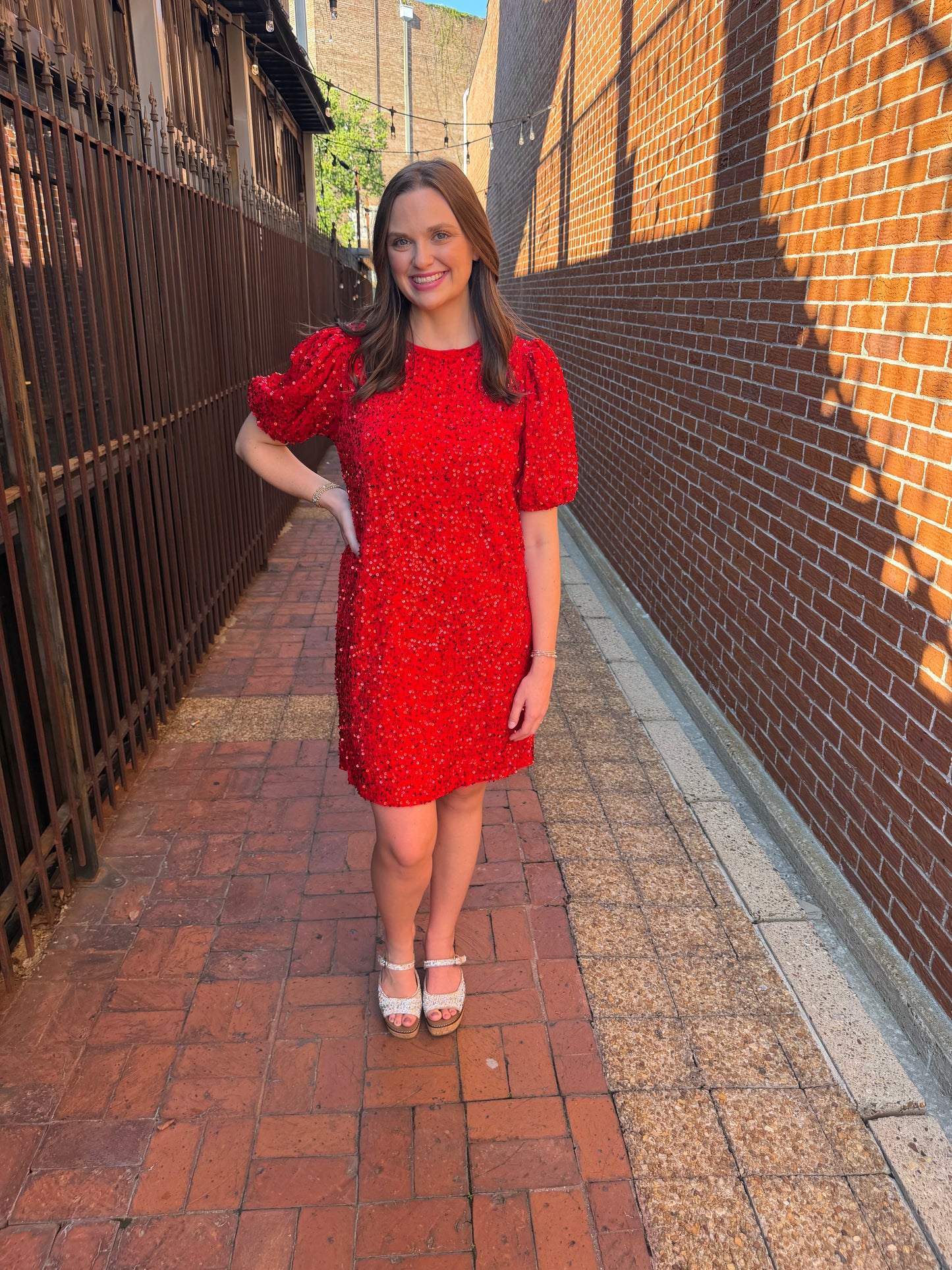 RED VELVET/SEQUIN DR