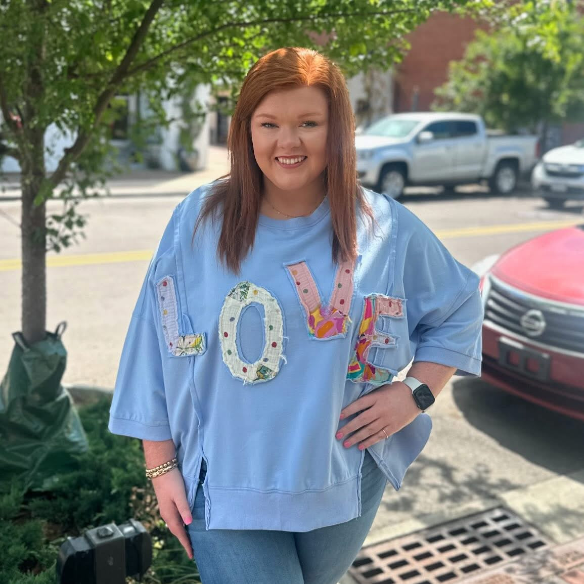 +PERI BLUE LOVE PATCH
