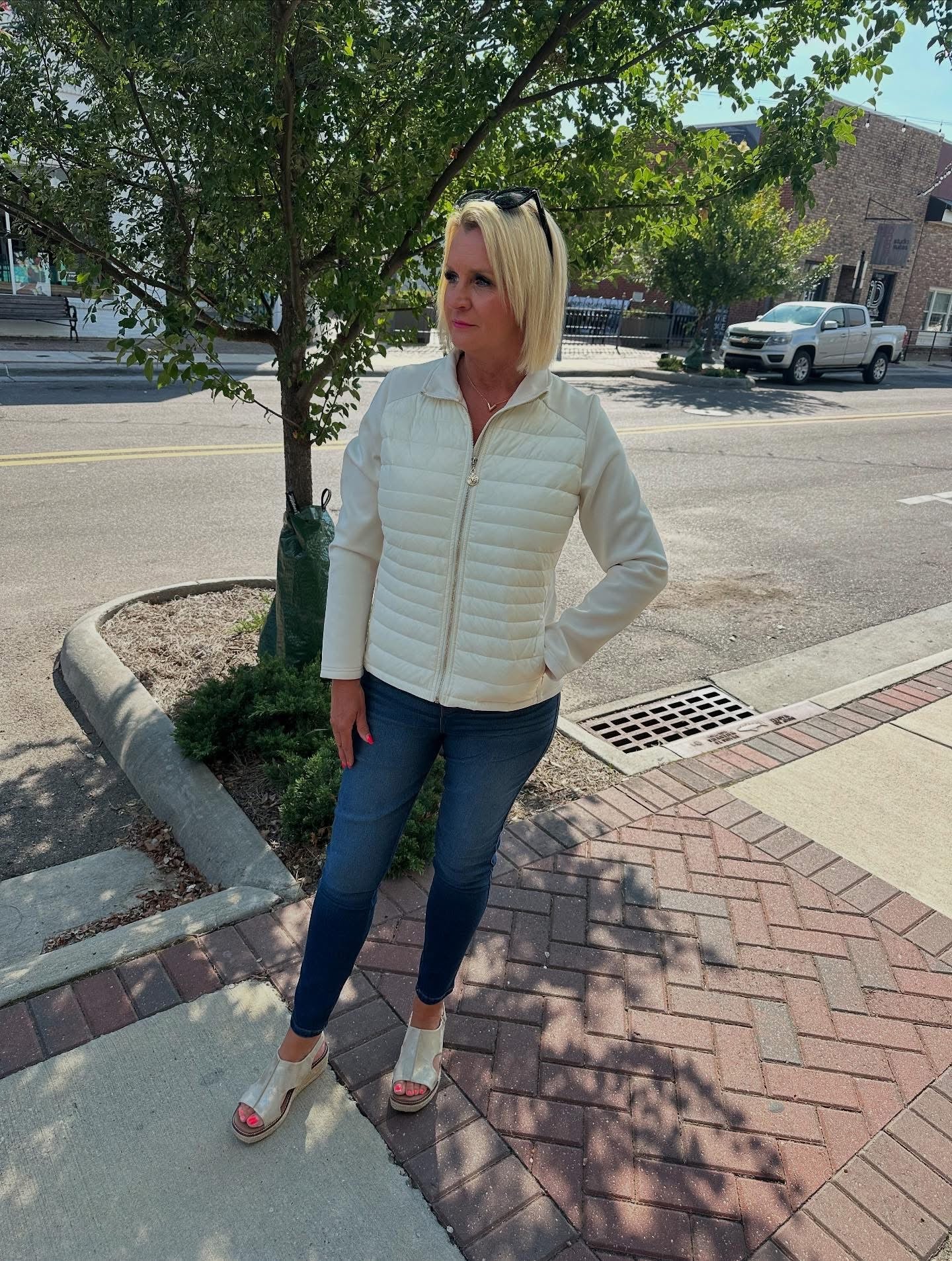 LUCIA FLEECE PUFFER VEST