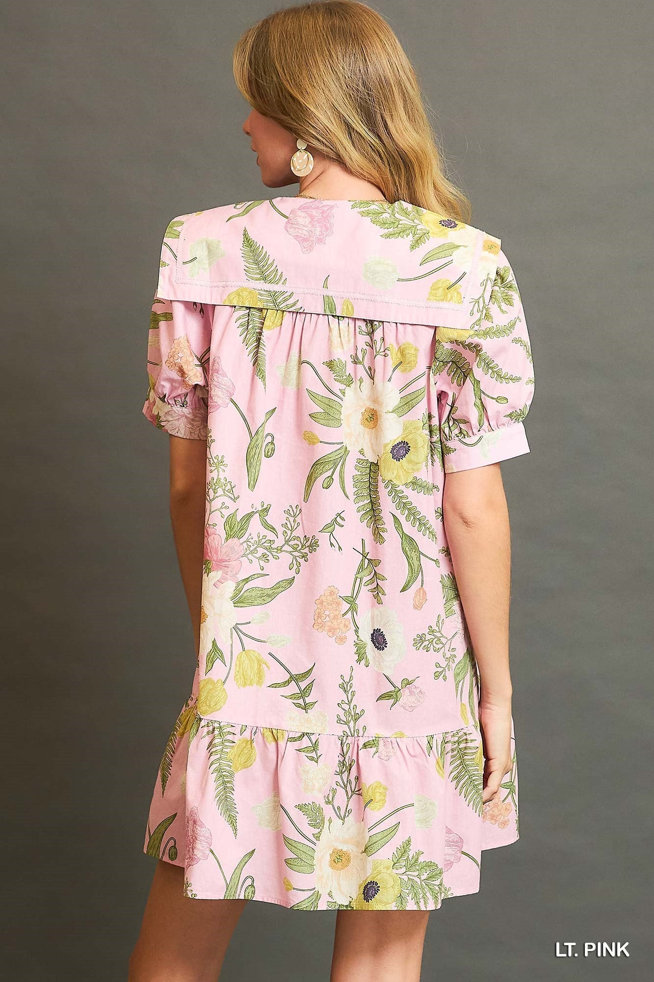 FLORAL BABYDOLL DRESS