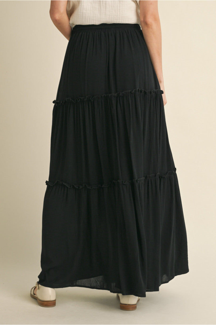 LONG BLACK SKIRT