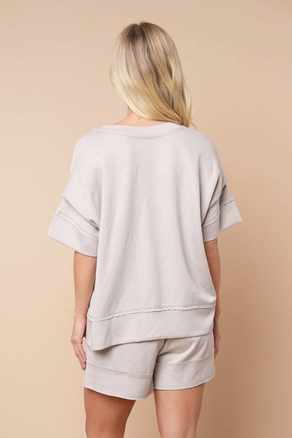 +STONE OVERSIZED TOP
