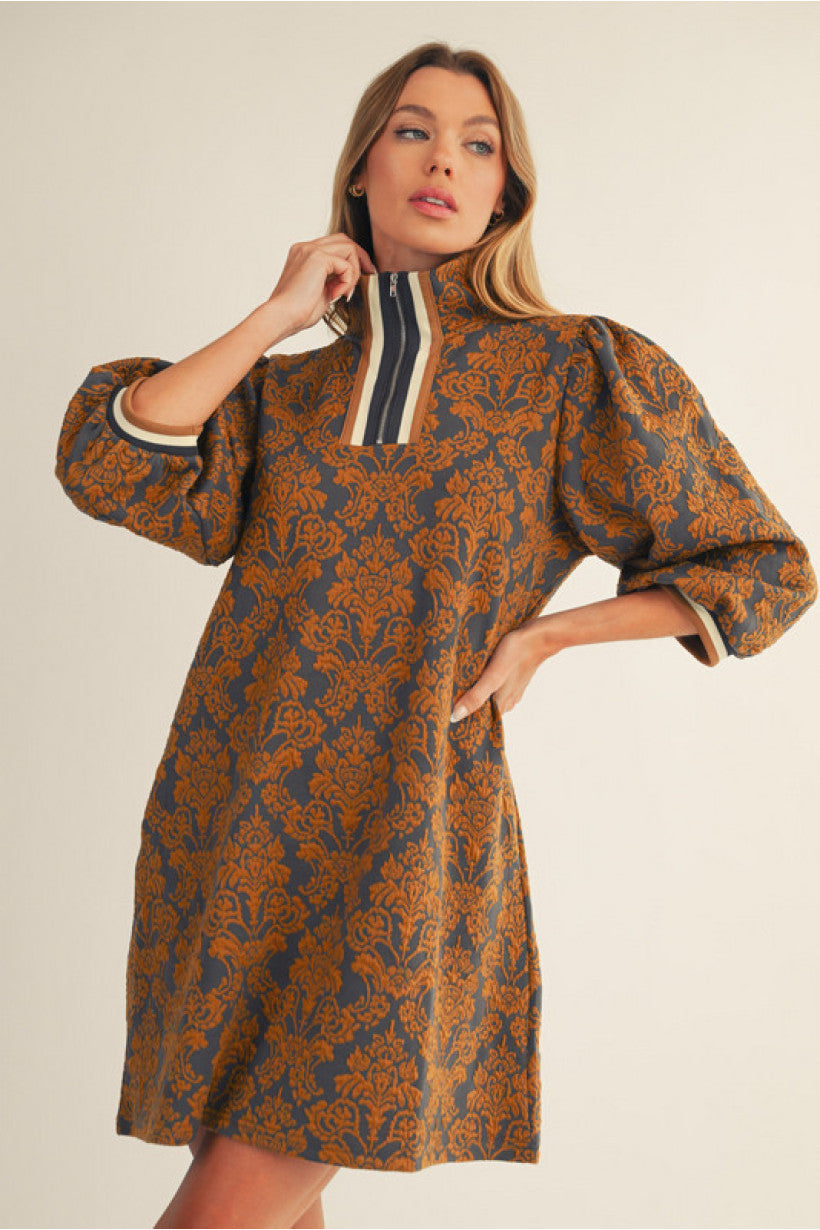 TOFFEE BOHO PATTERN DR