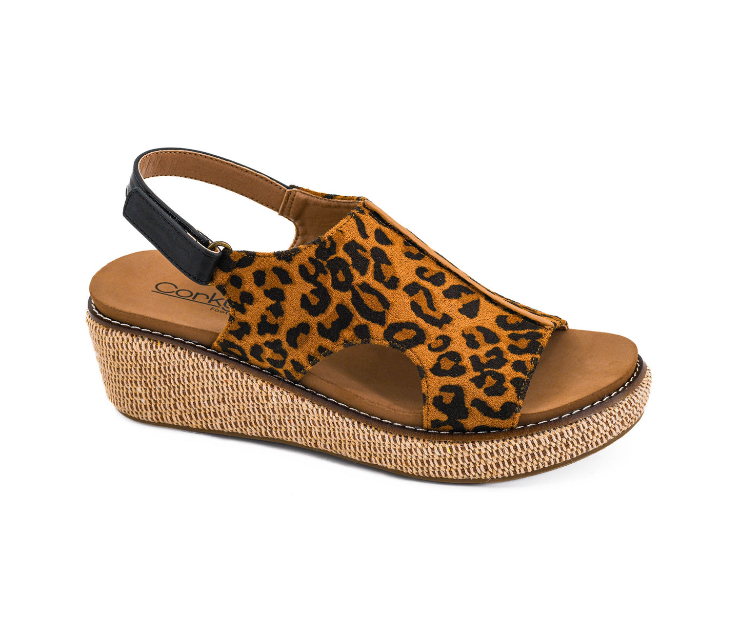 Corkys Leopard Combo Shoe