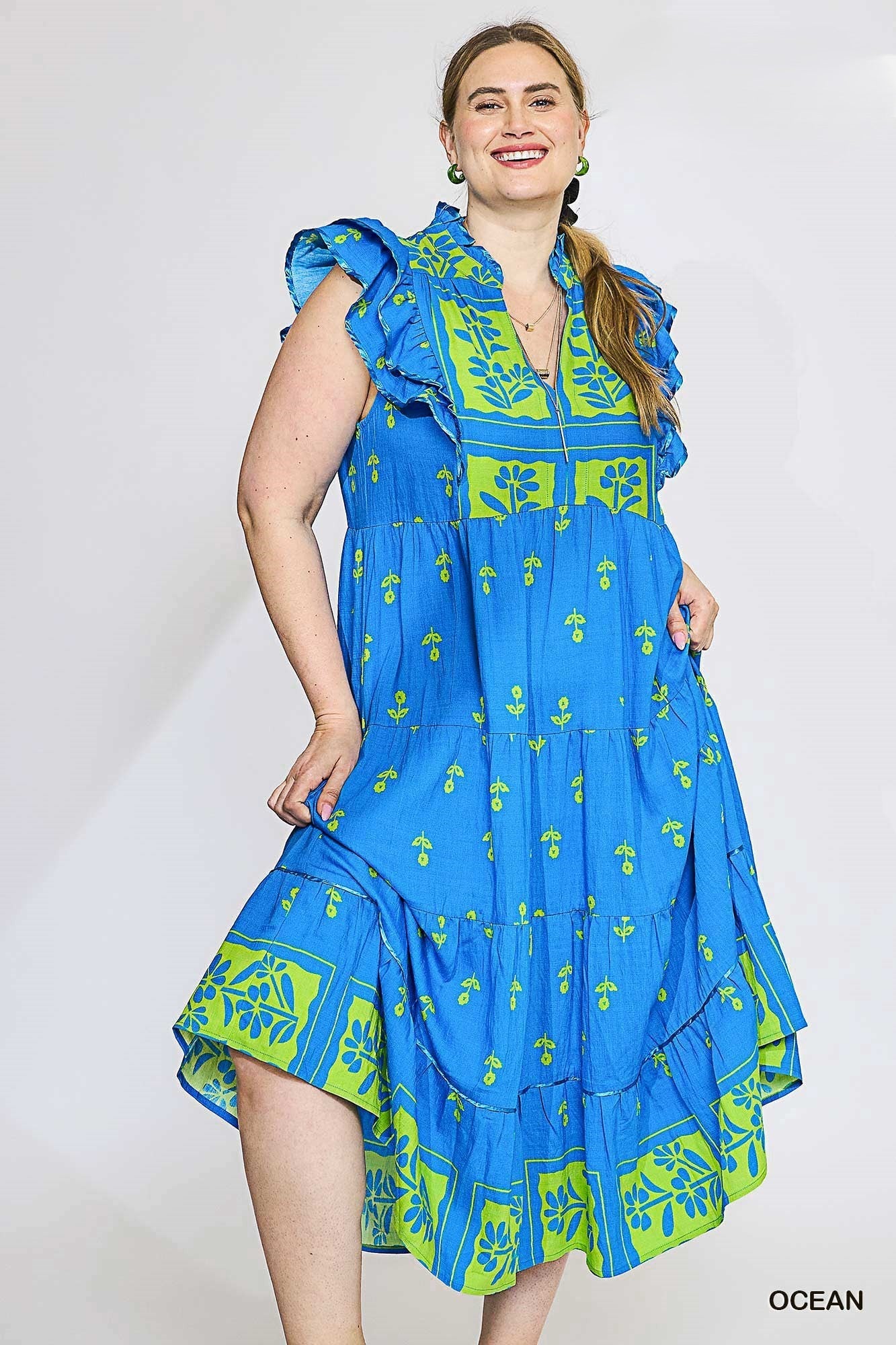OCEAN BLUE MAXI DR