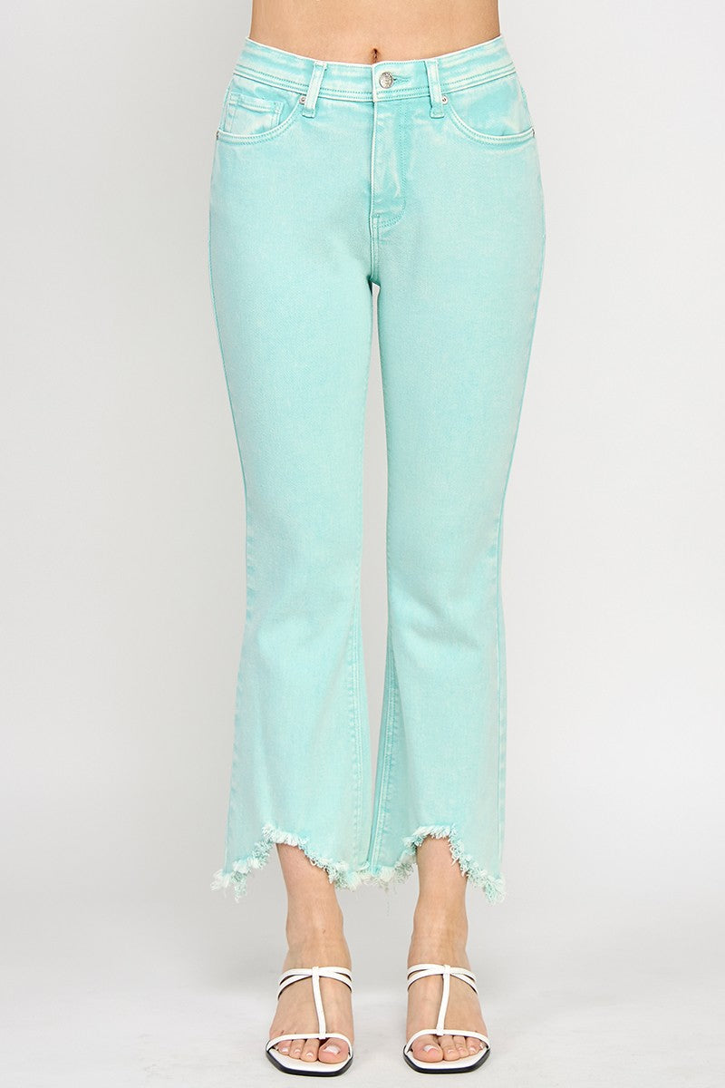 High Rise Kick Flare, MINT