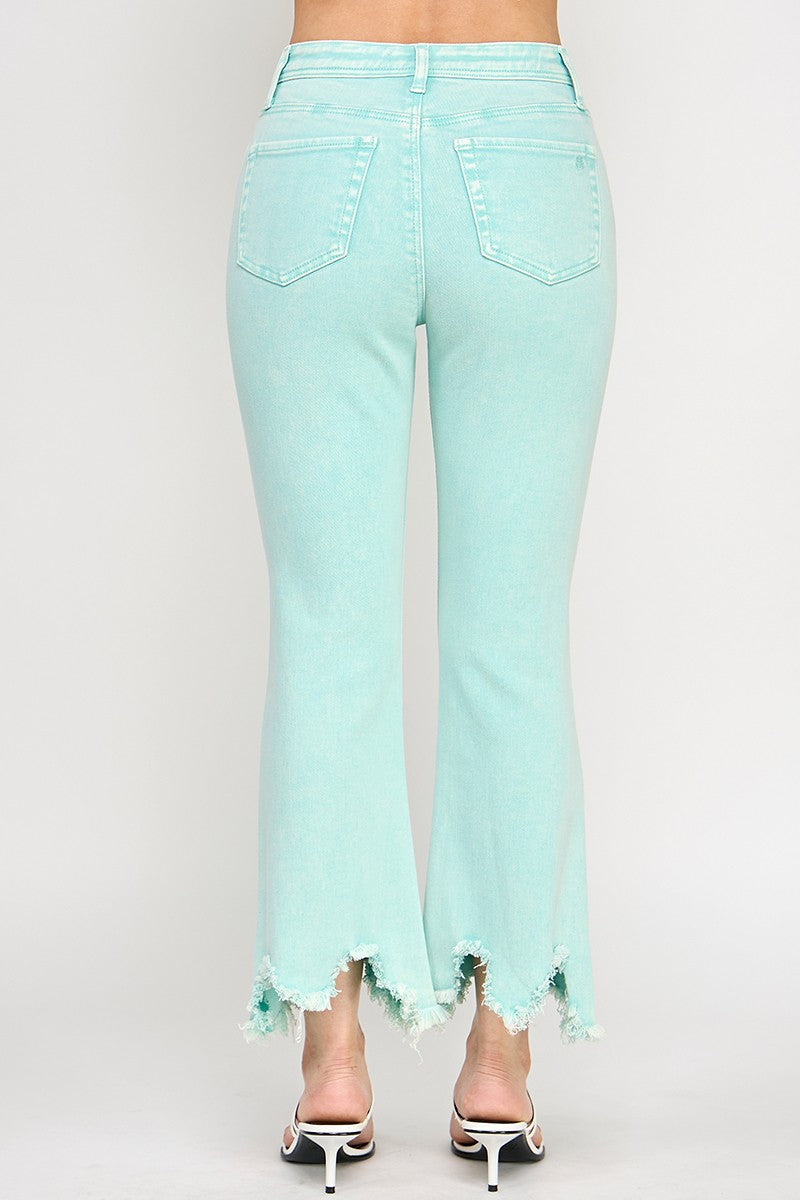 High Rise Kick Flare, MINT