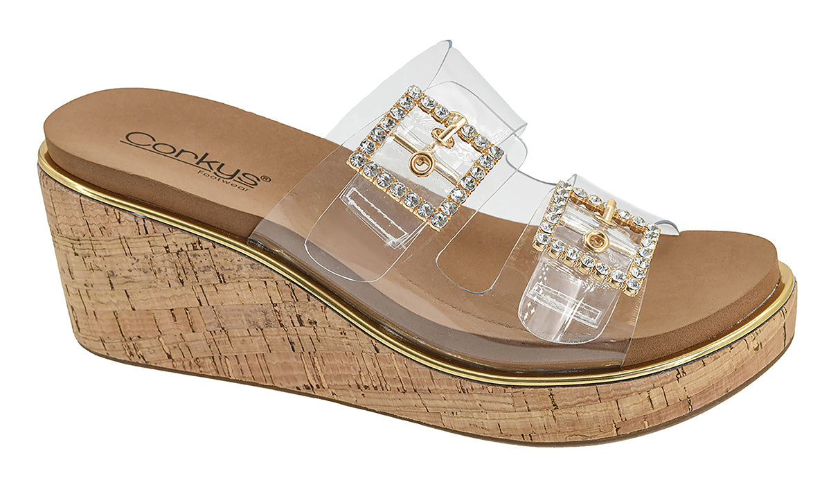 Twinsie Clear Wedge