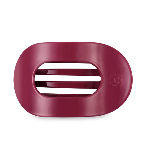 Wild Side Large Flat Round Hair Clip