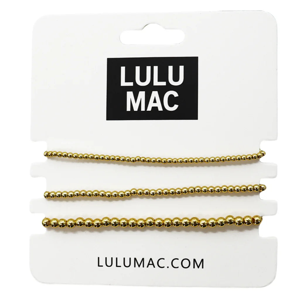 LuluMac Simple Beaded Bracelets