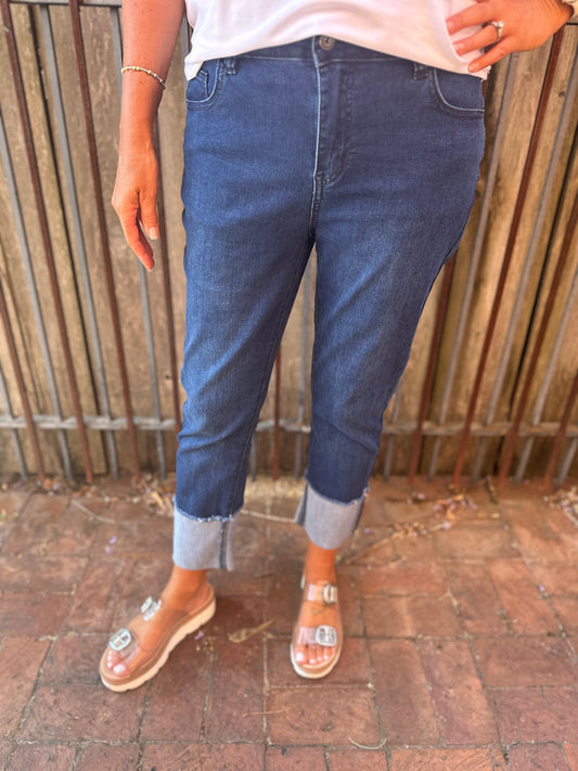ZIPPER CAPRI W/ CUFF