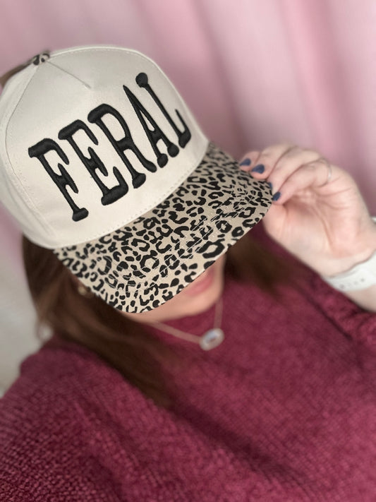FERAL OR LET THEM LEO CAP