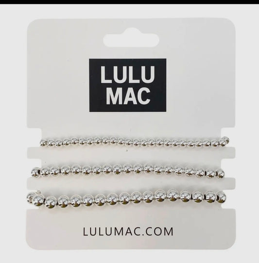 LULU MAC SILVER BRACELET