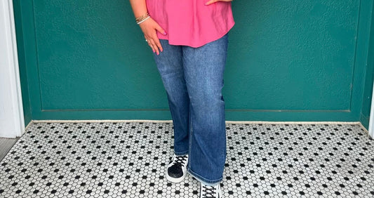 HIGH RISE CROP BOYFRIEND JEANS