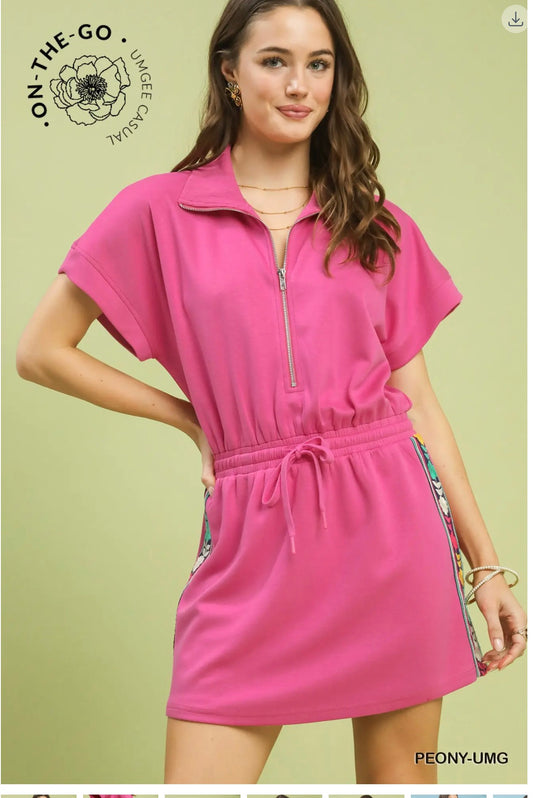 PEONY DOLMAN SLV SKORT