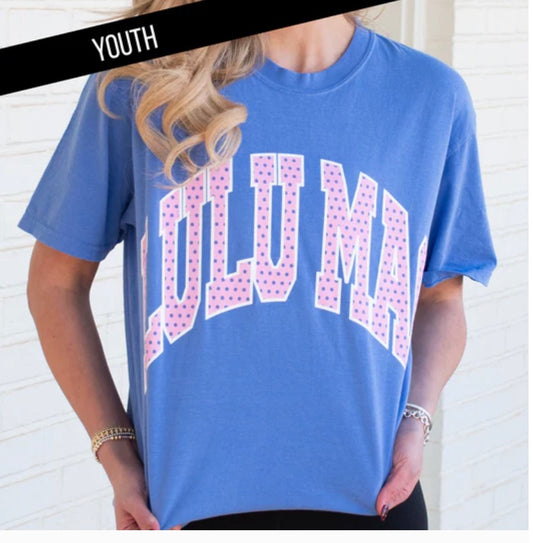 LULU MAC BLUE YOUTH TEE
