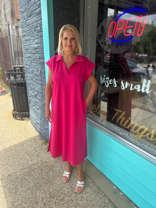 FUCHSIA SCUBA MAXI