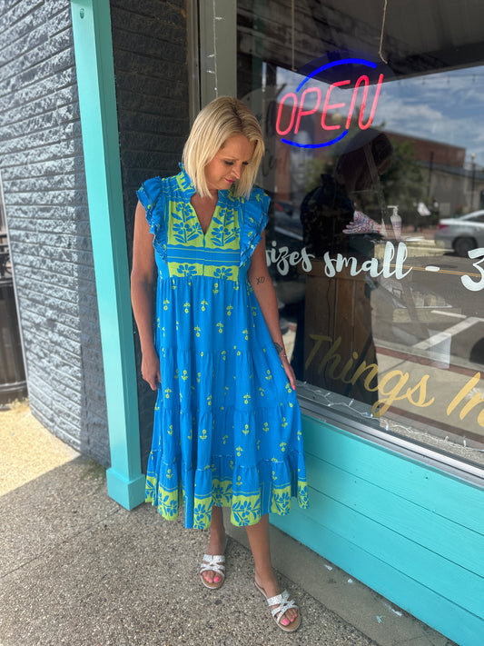 OCEAN BLUE MAXI DR