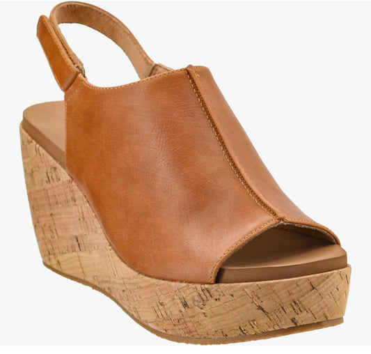 WEEKEND PLANS COGNAC WEDGE