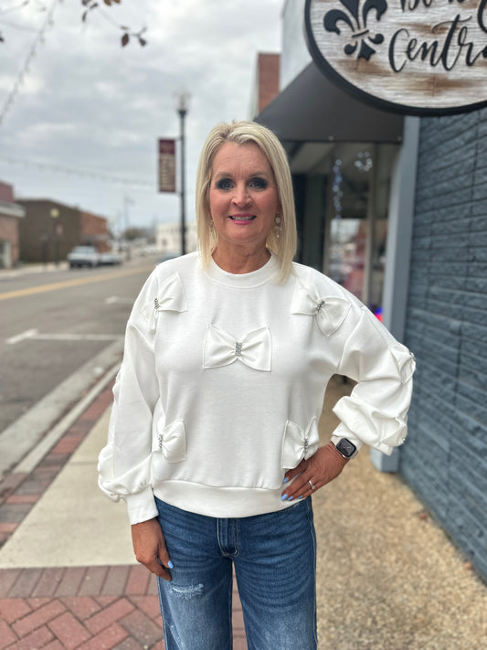 STYLISH BOW TOP