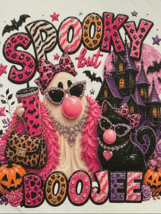 Spooky But Boojee Bling T-Shirt
