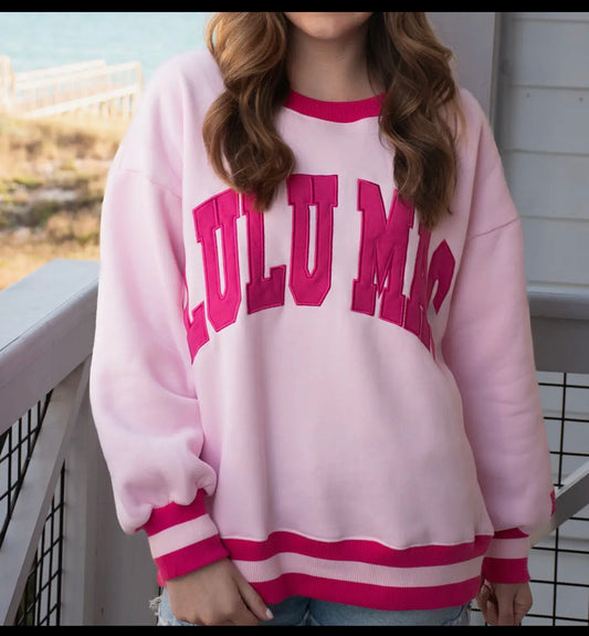 LULU MAC HOT PNK/LIGHT PNK