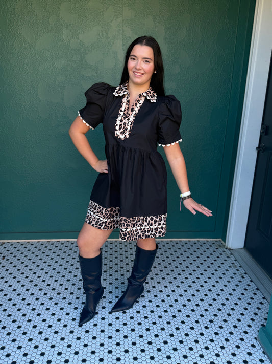 BLACK LEO CONTRAST DR