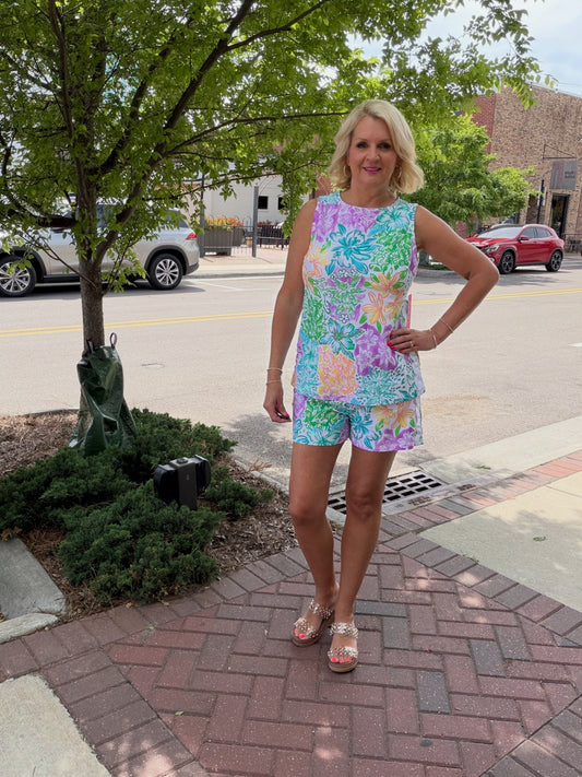 Quinn Tropical Floral Set