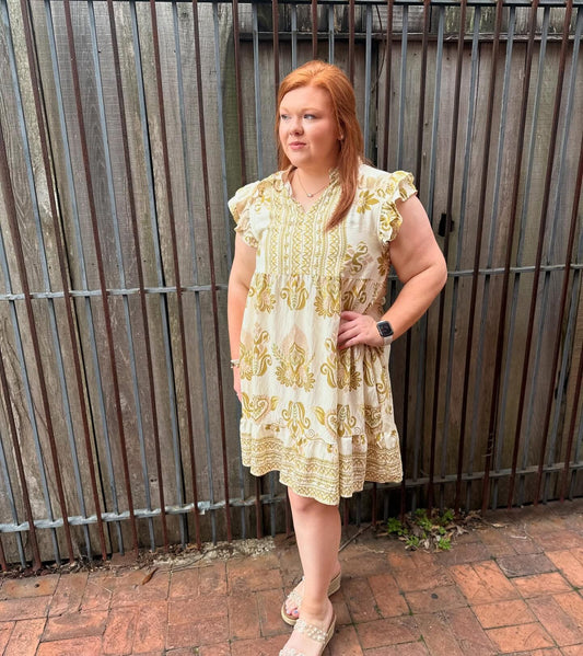 +MARIGOLD MINI DRESS
