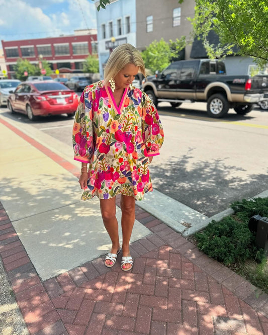 BERRY FLORAL MINI DR