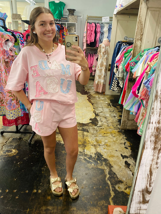 MADE IN USA SHORT SET