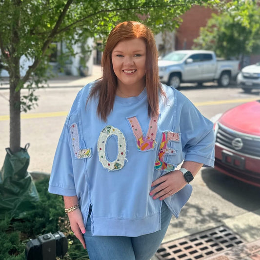 +PERI BLUE LOVE PATCH