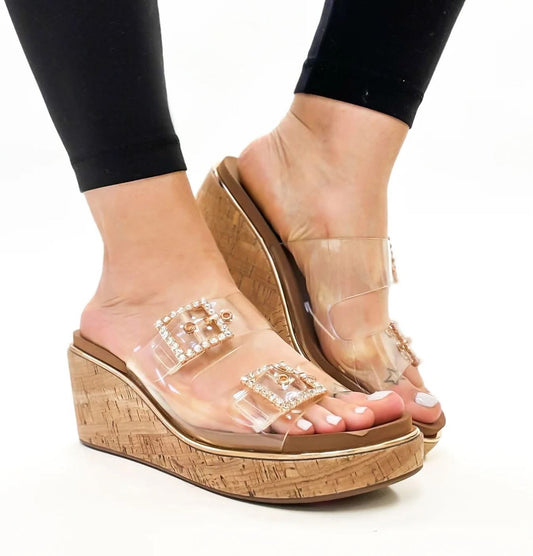 Twinsie Clear Wedge