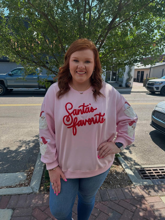 SANTAS FAVORITE PINK