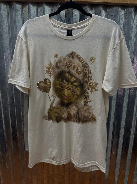 Sassy Grinch Bling Tee