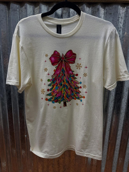 CHRISTMAS TREE WATERCOLOR