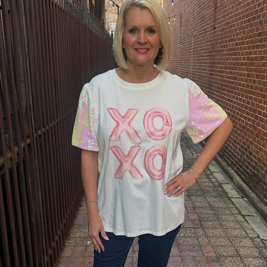 XOXO LOVE, KISSES, & SEQUINS