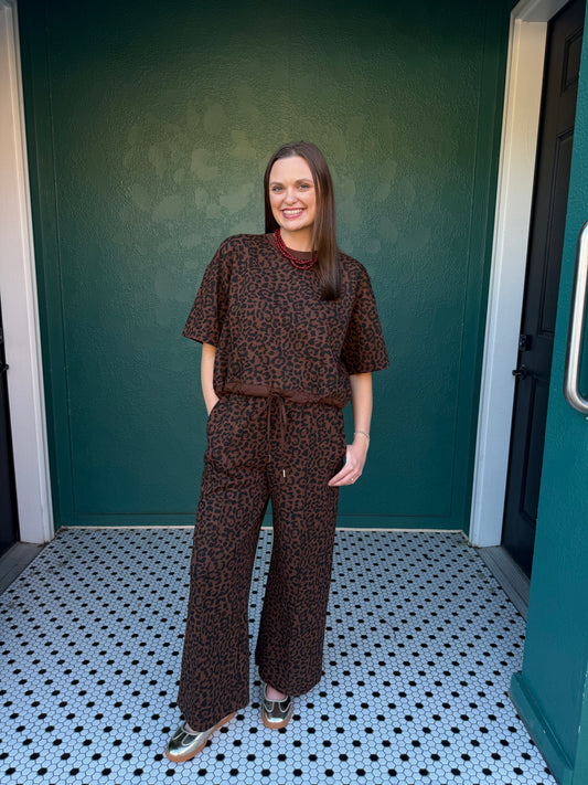 ANIMAL PRINT LEOPARD SET