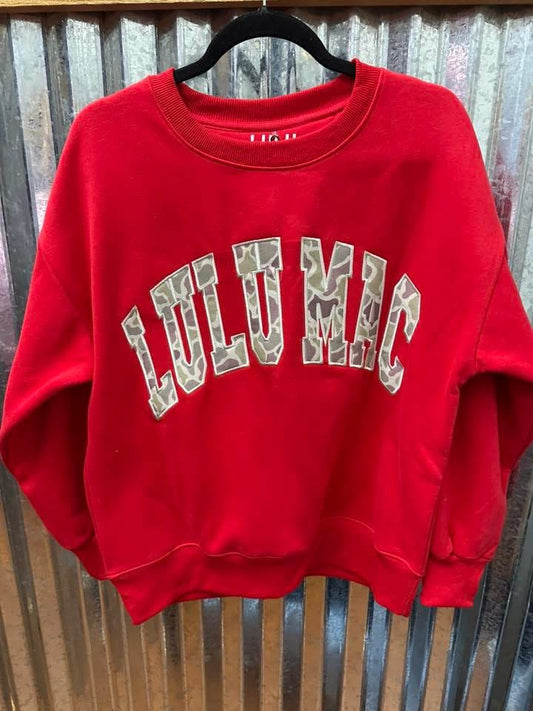 LULU MAC RED CAMO