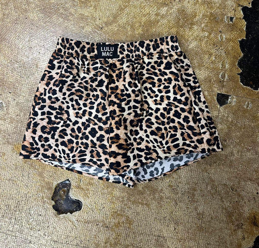 LULU MAC LEOPARD BOXER SHORT