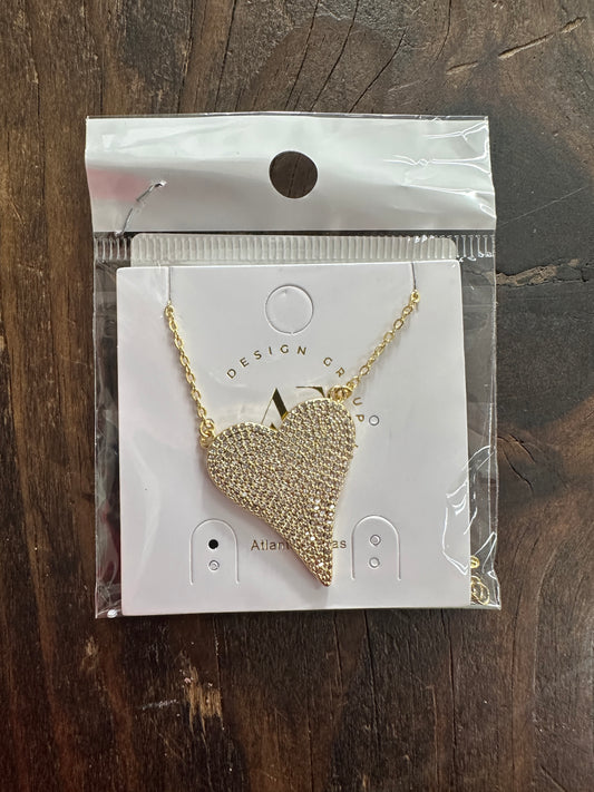 Heart Bling Necklace